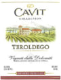 Cavit Teroldego 2004 Front Label