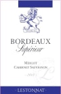 Lestonnat Bordeaux Superieur 2013 Front Label