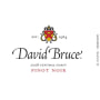 David Bruce Central Coast Pinot Noir 2006 Front Label