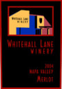Whitehall Lane Merlot 2004 Front Label