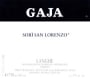 Gaja Sori San Lorenzo 2004 Front Label