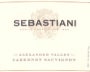Sebastiani Alexander Valley Cabernet Sauvignon 2004 Front Label