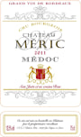 Chateau Meric  2011 Front Label