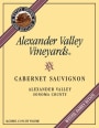 Alexander Valley Vineyards Cabernet Sauvignon 2004 Front Label