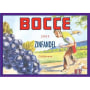 Bocce Zinfandel 2005 Front Label