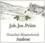 Joh. Jos. Prüm Graacher Himmelreich Gold Capsule Riesling Auslese 2003 Front Label
