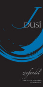 J Dusi Wines Dante Dusi Vineyard Zinfandel 2007  Front Label