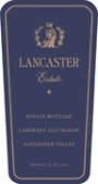 Lancaster Estate Cabernet Sauvignon 2004 Front Label