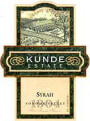 Kunde Syrah 2003 Front Label