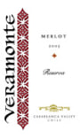 Veramonte Reserva Merlot 2005 Front Label
