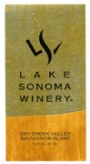 Lake Sonoma Winery Sauvignon Blanc 2006 Front Label