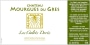 Chateau Mourgues de Gres Collard Les Galets Dores Blanc 2013 Front Label