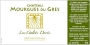 Chateau Mourgues de Gres Collard Les Galets Dores Blanc 2015 Front Label