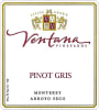 Ventana Estate Pinot Gris 2009 Front Label