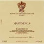 Marchesi di Gresy Barbaresco Martinenga 2004 Front Label