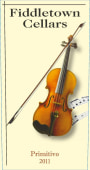 Fiddletown Primitivo 2011 Front Label