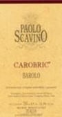 Paolo Scavino Barolo Carobric 2003 Front Label