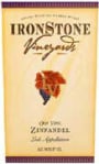 Ironstone Old Vine Zinfandel 2007 Front Label