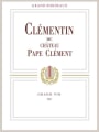Chateau Pape Clement Clementin du Chateau Pape Clement 2008 Front Label