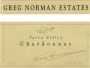 Greg Norman Estates Yarra Valley Chardonnay 1999 Front Label