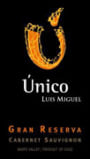 Unico Luis Miguel Gran Reserva Cabernet Sauvignon 2004 Front Label