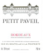 Chateau Paveil de Luze Petit Paveil 2013 Front Label