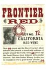 Fess Parker Frontier Red Blend Lot 72 Front Label