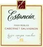 Estancia Cabernet Sauvignon 2005 Front Label