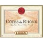 E. Guigal Cotes du Rhone Rose 2006 Front Label
