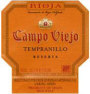 Campo Viejo Rioja Reserva 2003 Front Label
