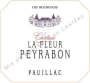 Chateau Peyrabon  La Fleur Peyrabon 2015 Front Label