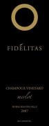 Fidelitas Champoux Vineyard Merlot 2007 Front Label