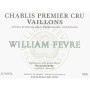 William Fevre Chablis Vaillons Premier Cru 2005 Front Label