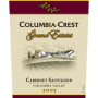 Columbia Crest Grand Estates Cabernet Sauvignon 2005 Front Label