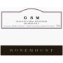 Rosemount Grenache-Syrah-Mouvedre G.S.M. 2004 Front Label