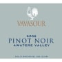 Vavasour Pinot Noir 2006 Front Label