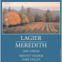 Lagier Meredith Syrah 2005 Front Label