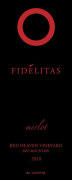Fidelitas Red Heaven Vineyard Merlot 2010 Front Label