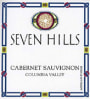 Seven Hills Winery Columbia Valley Cabernet Sauvignon 2005 Front Label