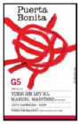 Vinos Sin-Ley G5 Garnacha Madrid 2006 Front Label