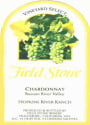 Field Stone Vineyard Select Hopkins  Ranch Chardonnay 2010 Front Label