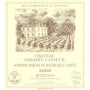 Chateau Paradis Casseuil Bordeaux Blanc 2005 Front Label