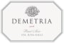 Demetria Estate Sta. Rita Hills Pinot Noir 2006  Front Label