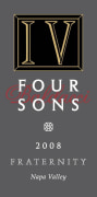 Baldacci Family Vineyards Four Sons Fraternity Red 2008 Front Label