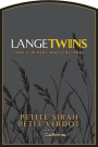 LangeTwins Petite Sirah Petit Verdot 2014 Front Label