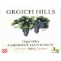 Grgich Hills Estate Cabernet Sauvignon 2004 Front Label