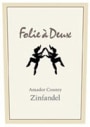 Folie a Deux Amador County Zinfandel 2005 Front Label