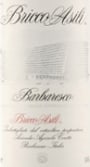 Ceretto Barbaresco Bricco Asili 2003 Front Label