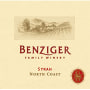 Benziger Syrah 2005 Front Label