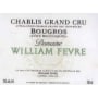 William Fevre Chablis Bougros Grand Cru 2006 Front Label